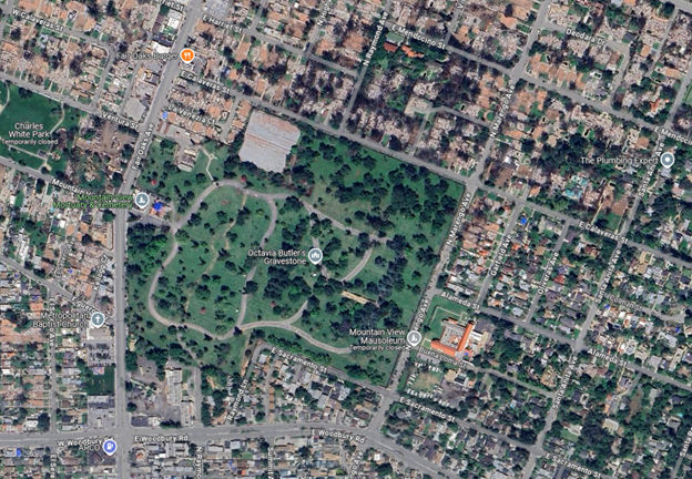 Map of Altadena, LA County